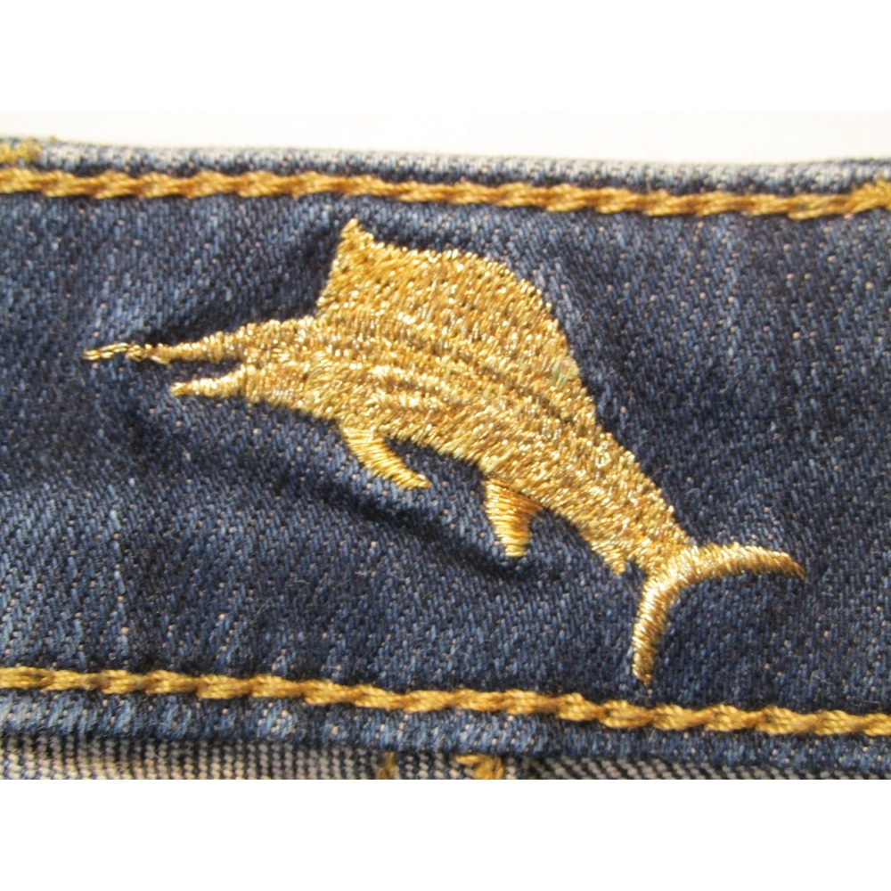 Tommy Bahama Slim Boyfriend Jeans Womens 29x29 Blue Denim Stretch Mid Rise Ankle - Picture 6 of 16